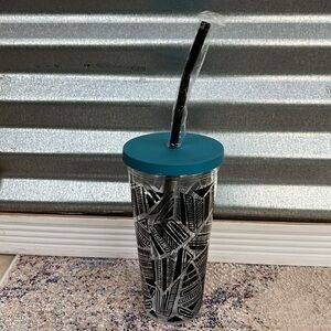 NWT HD Designs outdoors Cup Abstract Double Wall Tumbler 22oz